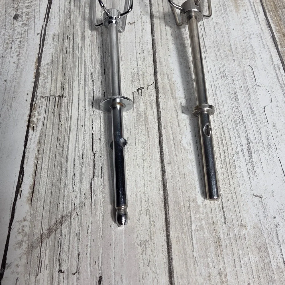 Replacement Stainless Steel Hand Mixer Beater Attachments Set of 2 Silver
